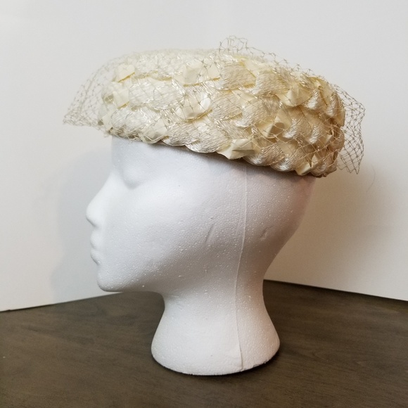 U.S.A. Union Made Vintage Hat with Netting - Picture 2 of 7